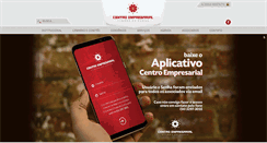 Desktop Screenshot of centroempresarialfc.com.br